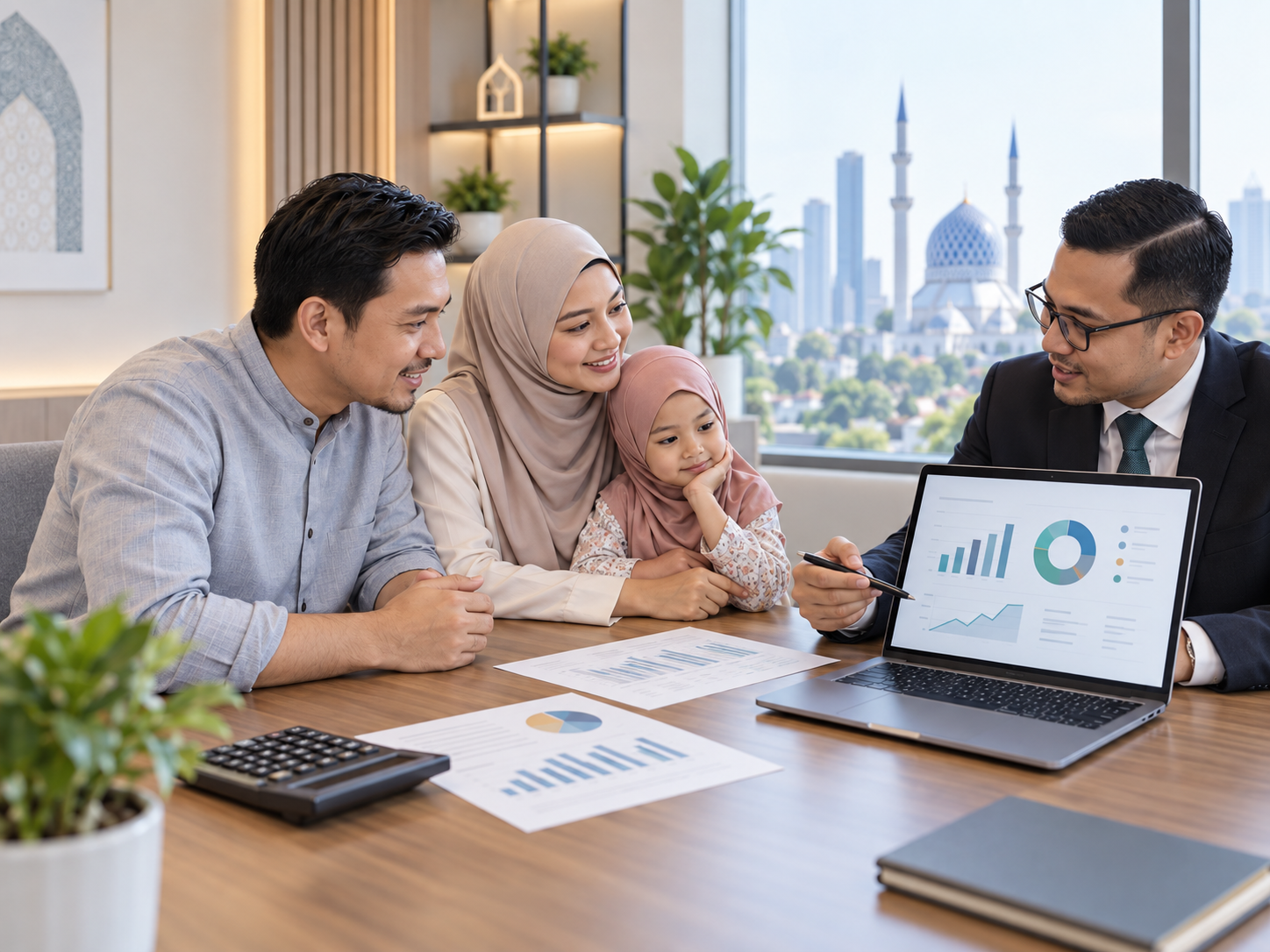Reviewing household finances together